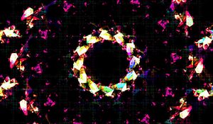 Preview wallpaper circle, kaleidoscope, shapes, abstraction