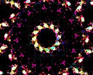 Preview wallpaper circle, kaleidoscope, shapes, abstraction