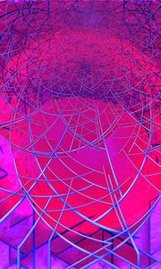 Preview wallpaper circle, lines, abstraction, colorful