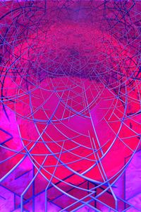 Preview wallpaper circle, lines, abstraction, colorful
