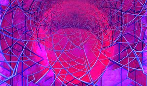 Preview wallpaper circle, lines, abstraction, colorful