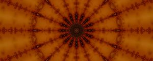 Preview wallpaper circle, patterns, lines, orange