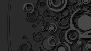 Preview wallpaper circle, points, vector