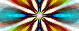 Preview wallpaper circle, rays, glow, abstraction