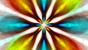 Preview wallpaper circle, rays, glow, abstraction
