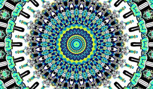 Preview wallpaper circles, abstraction, bright, background