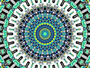 Preview wallpaper circles, abstraction, bright, background