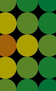 Preview wallpaper circles, background, colorful, bright, large