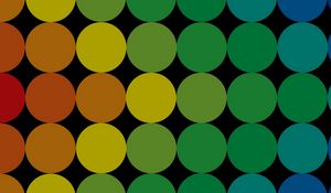 Preview wallpaper circles, background, colorful, bright, large