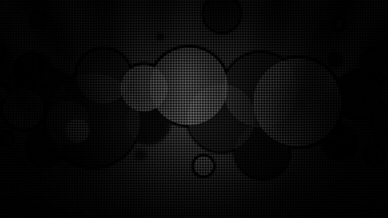 Wallpaper circles, background, grid, black white, dark