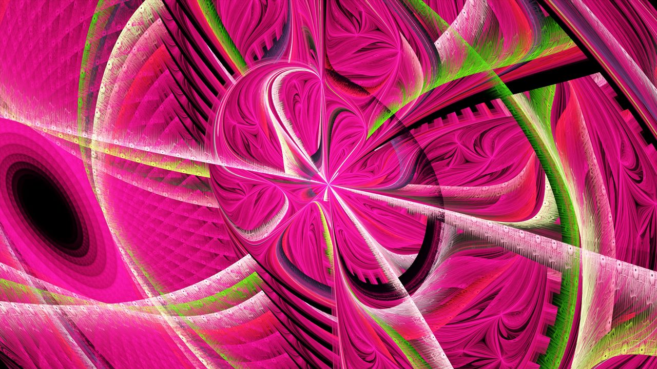 Wallpaper circles, background, pink, abstraction