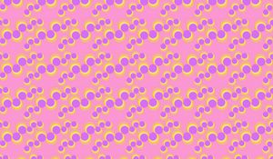 Preview wallpaper circles, background, pink, size