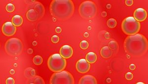 Preview wallpaper circles, balls, texture, red, patterns