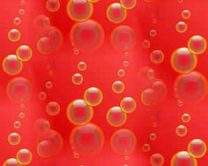 Preview wallpaper circles, balls, texture, red, patterns