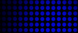 Preview wallpaper circles, black background, abstraction, blue