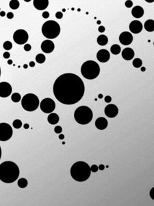 Preview wallpaper circles, blemishes, background, black, gray