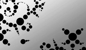 Preview wallpaper circles, blemishes, background, black, gray