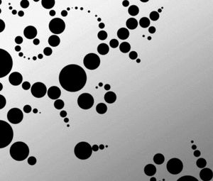 Preview wallpaper circles, blemishes, background, black, gray