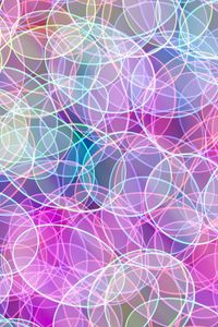 Preview wallpaper circles, bright, colorful