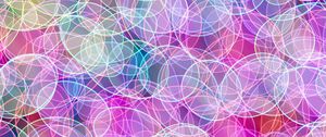 Preview wallpaper circles, bright, colorful