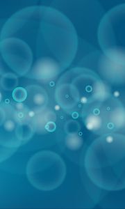 Preview wallpaper circles, bubbles, blue