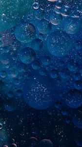 Preview wallpaper circles, bubbles, blue, texture