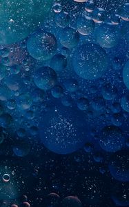 Preview wallpaper circles, bubbles, blue, texture
