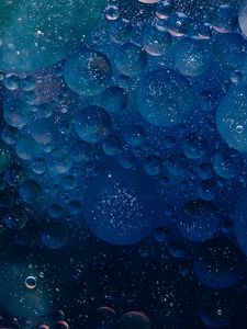 Preview wallpaper circles, bubbles, blue, texture