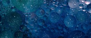 Preview wallpaper circles, bubbles, blue, texture