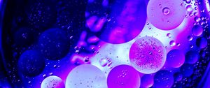 Preview wallpaper circles, bubbles, purple, macro