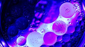 Preview wallpaper circles, bubbles, purple, macro