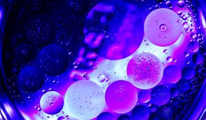Preview wallpaper circles, bubbles, purple, macro