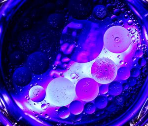 Preview wallpaper circles, bubbles, purple, macro