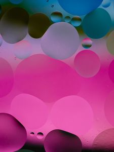 Preview wallpaper circles, bubbles, shapes, gradient