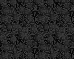 Preview wallpaper circles, bw, patterns, texture