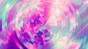 Preview wallpaper circles, colorful, ripples, iridescent, bright, abstraction