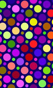 Preview wallpaper circles, colorful, texture