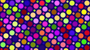 Preview wallpaper circles, colorful, texture