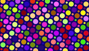 Preview wallpaper circles, colorful, texture