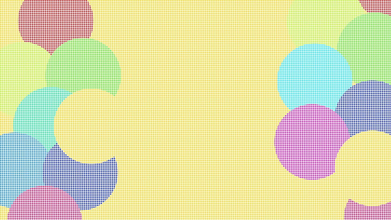 Wallpaper circles, dimensions, squares, background, bright