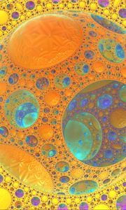 Preview wallpaper circles, dots, abstraction, colorful
