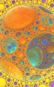 Preview wallpaper circles, dots, abstraction, colorful