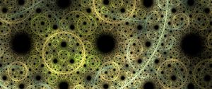 Preview wallpaper circles, dots, glow, abstraction