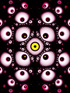 Preview wallpaper circles, dots, pattern, shapes, abstraction