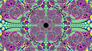 Preview wallpaper circles, fractal, pattern, kaleidoscope, abstraction