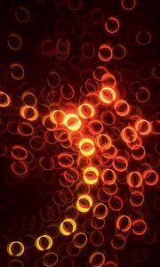 Preview wallpaper circles, fractal, shape, glow