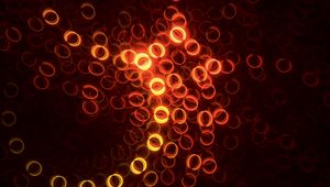Preview wallpaper circles, fractal, shape, glow