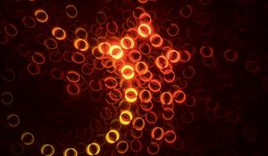 Preview wallpaper circles, fractal, shape, glow