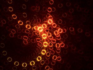 Preview wallpaper circles, fractal, shape, glow