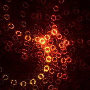 Preview wallpaper circles, fractal, shape, glow